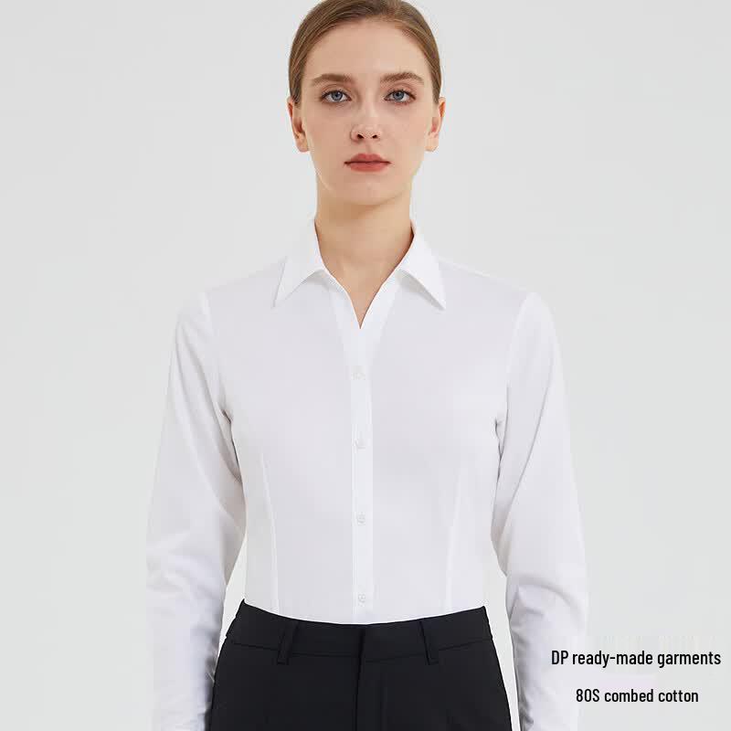Fengmao Women s 60% Cotton Wrinkle-Free Professional Shirt 41