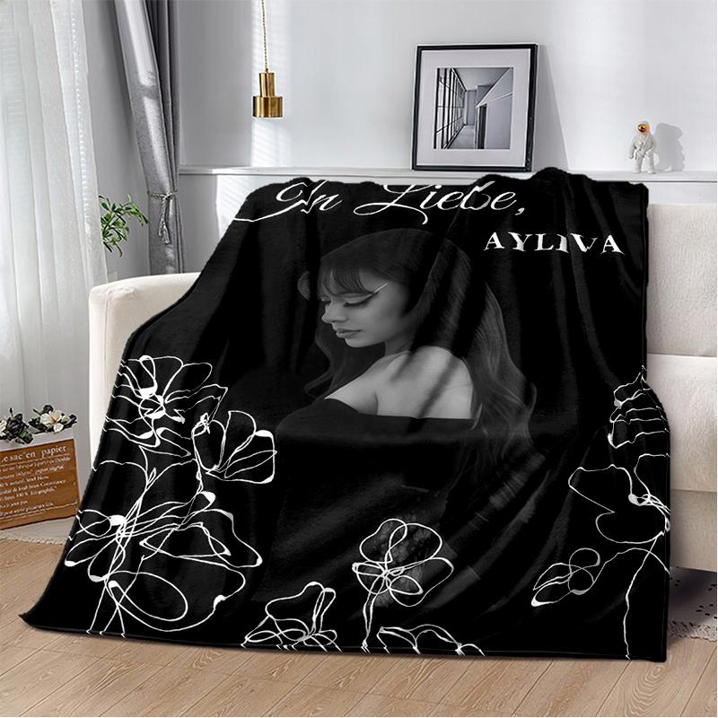 

Ayliva Lieb Pop Singer HD Soft Flannel Blanket for Bed Bedroom Sofa Picnic,Throw Blanket for Cover Outdoors Gift Kids 100x150cm( 39x59in )