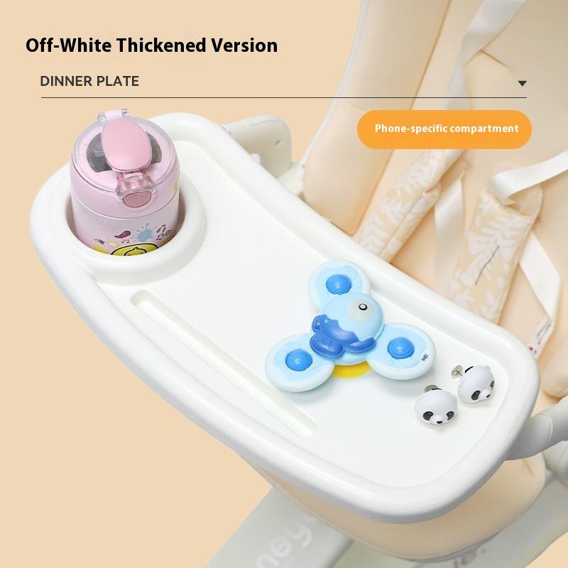 

Детская коляска, обеденный столик, универсальные аксессуары, съемный столик для еды, подходит для детских ходунков, колясок-тростей