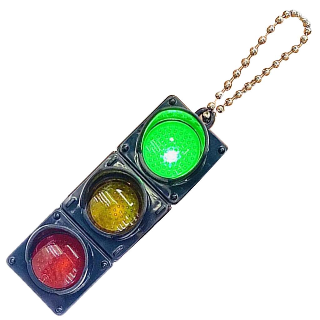 Traffic Light Keychain, Traffic Light Keychain | Electronic Signal Keychain Backpack Lanyard Mini Cute