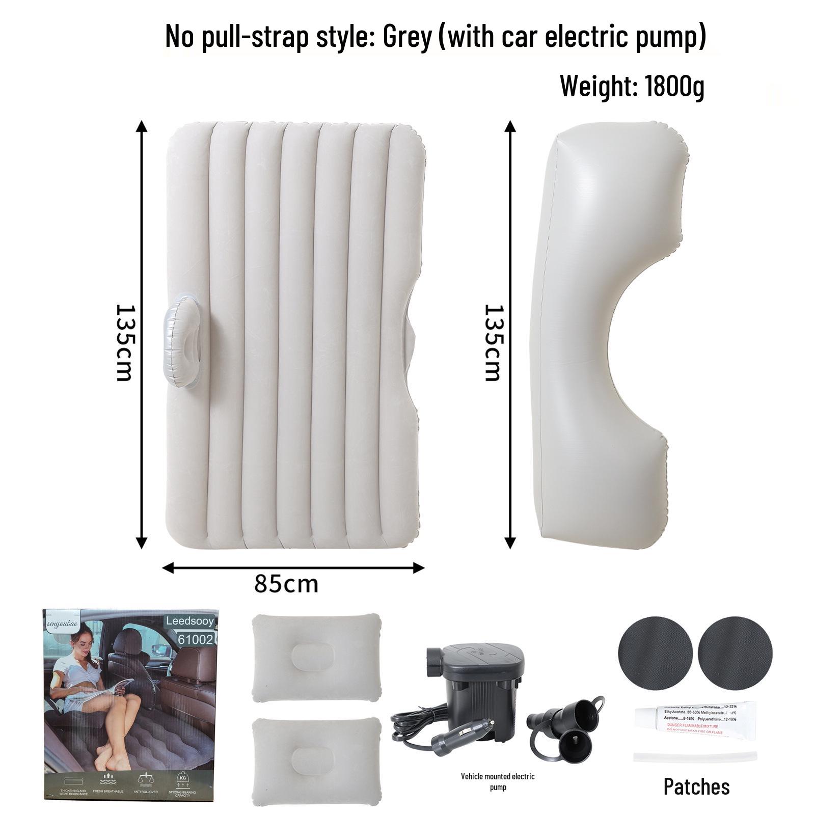 

Надувной ПВХ Флокированный Матрас на Заднее Сиденье Автомобиля Color Box Packaging