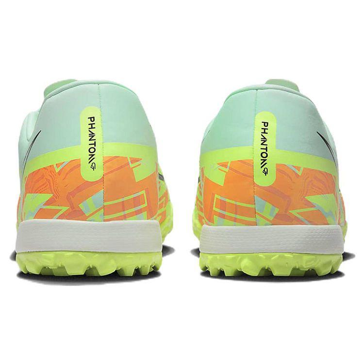 Nike Phantom GT 2 Academy TF Football Shoes Men Sneaker Green Orange DC0803-343