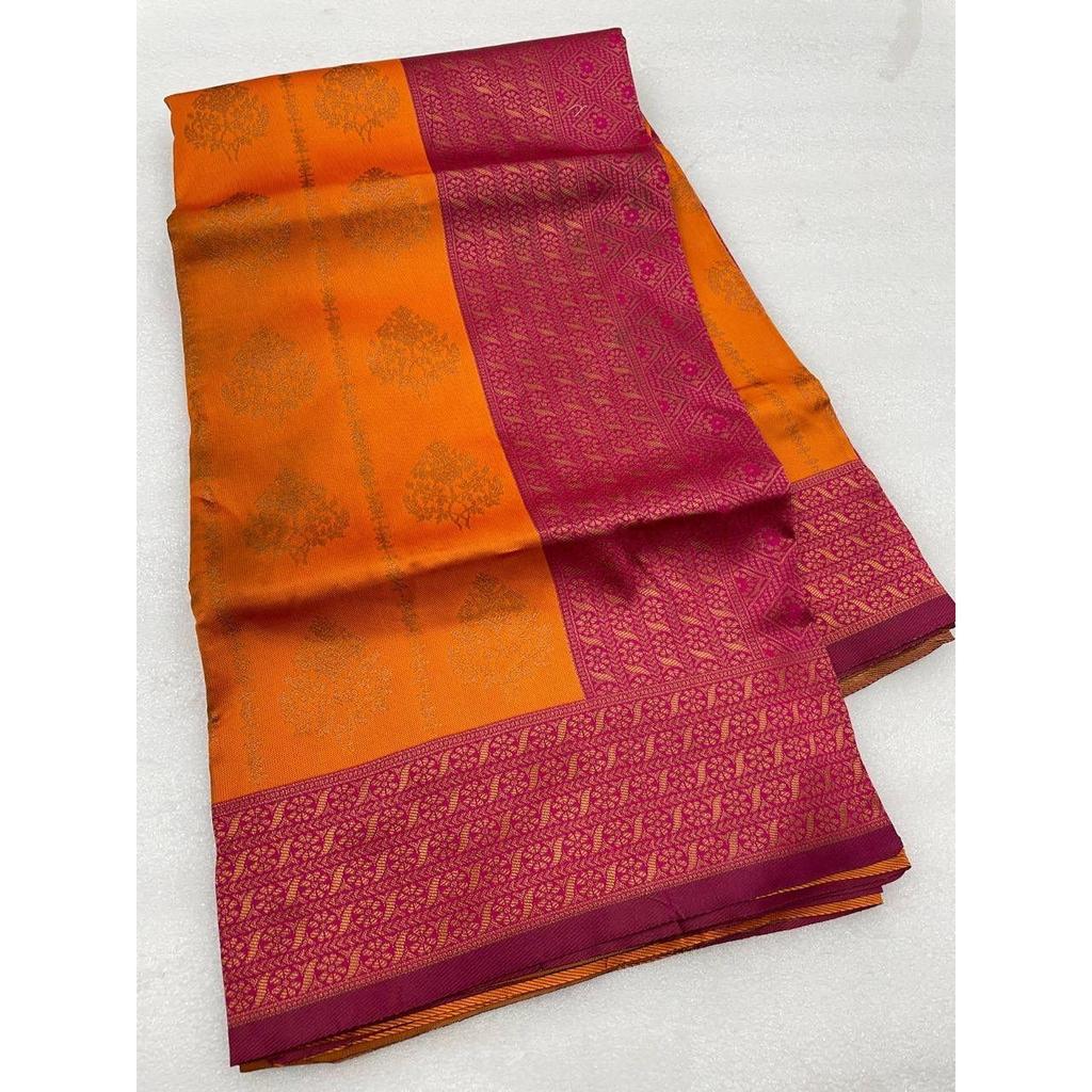 This Beautiful Saree Is Elegantly Decorated with Gorgeous Solid Jacquard Weave That Gives a Perfect Look To the Outfit.