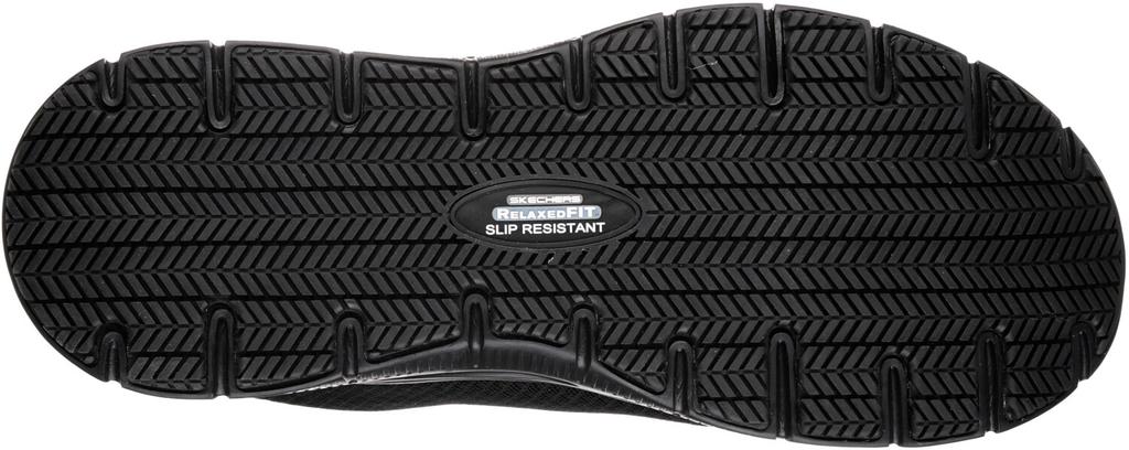 Skechers Work Relaxed Fit Sneakers: Flex Advantage - Bendon SR Black