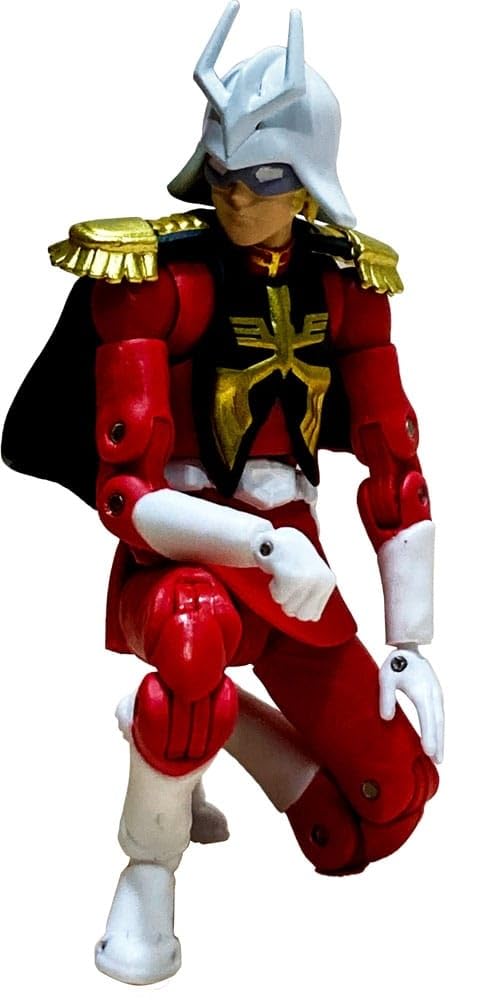COLLECTION 02 Mobile Suit Gundam Principality of Zeon Char Aznable Action Figure G.M.G.