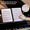 Waterproof Music Binder Spiral-Bound Document Folder Document Holder Sheet Music Folder  Home