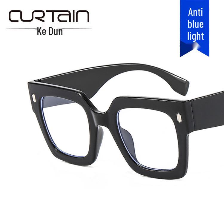 2022 European & American Style Anti-Blue Light Large Frame Glasses