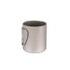 Snow Peak Titanium Double Mug 300ml Folding Handle MG-052FHR Multi