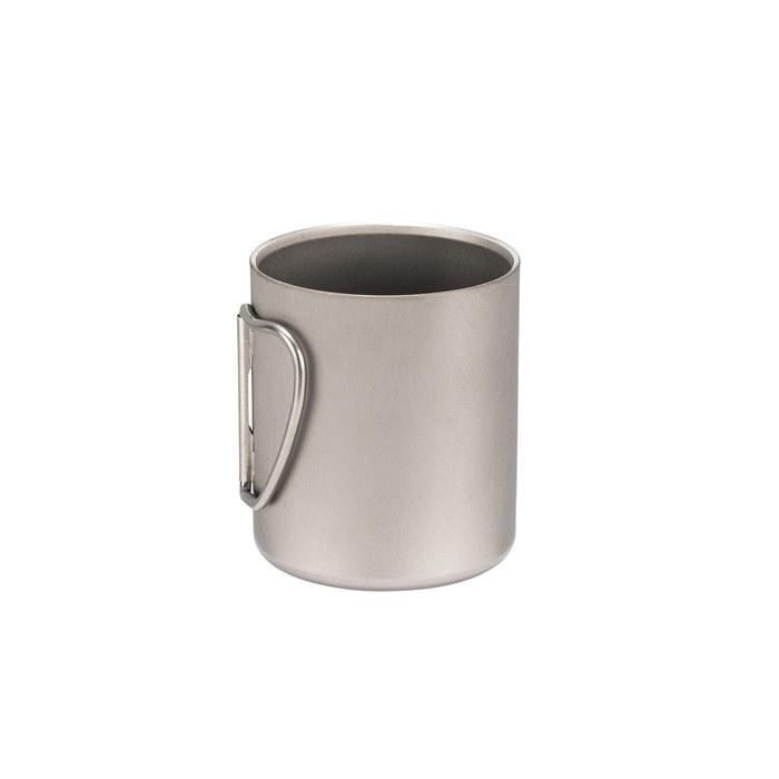 Snow Peak Titanium Double Mug 300ml Folding Handle MG-052FHR Multi