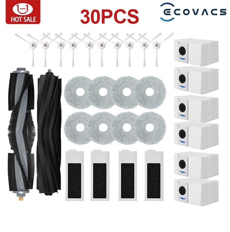 For Ecovacs Deebot T20 OMNI T20e T20 Pro robot vacuum cleaner Accessories Main Side Brush Mop Filter Dust Bag Replacement Parts