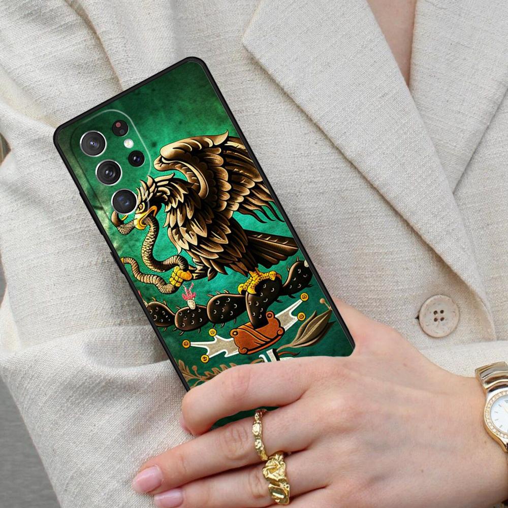 Mexico Flag SOFT Cell Phone Case for Samsung Galaxy S26 Ultra S25 S24 S23 S22 S21 S20 Note10 Cover