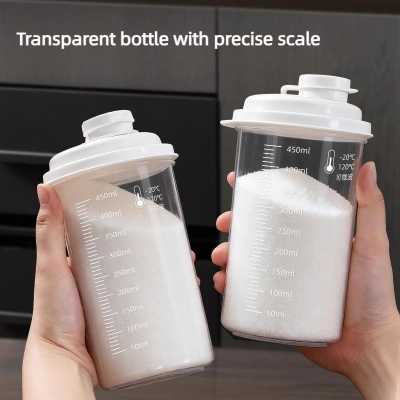 Food-Grade Airtight Large-Capacity Storage Jars & Portable Leakproof Travel Cups - Multi-Purpose Containers for Home Kitchen