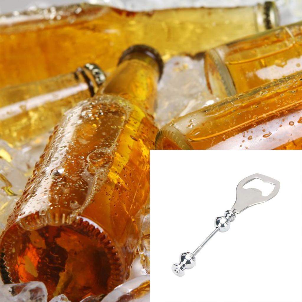 DIY Beaded Beer Opener Customizable Bead Beer Opener Stainless Steel Bottle Opener Hardware for Wines Wedding Party Bar