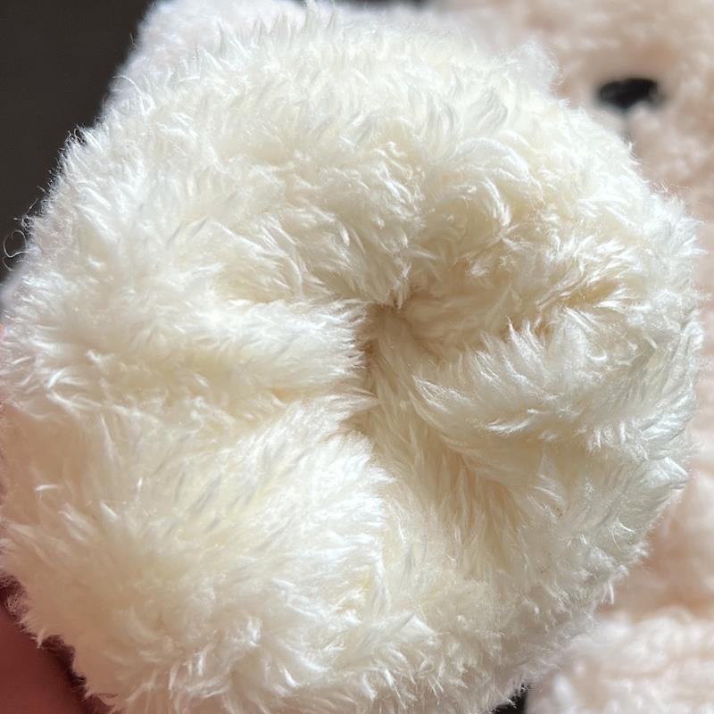 Gloves female winter cute teddy velvet bear velvet thickened warm winter student cycling windproof