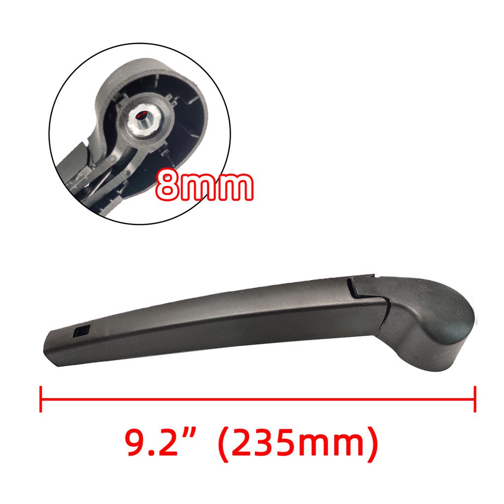 Passend für SEAT MII 2011 Heckscheibenwischerblatt Wischerarm Windschutzscheibe Scheibenwischer Bürsten Reinigungszubehör