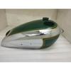 BSA B31 GREEN PAINTED CHROMED STEEL PETROL FUEL GAS TANK |Fit For