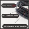 Fuel Hose Oil Gas Line 1M  AN4 AN6 AN8 AN10 AN12 AN16 AN20 Cooler Hose Line Pipe Tube Nylon Stainless Steel Braided CPE Rubber