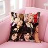GGirls Generation Cushion Cover Pillow Case Soft Friendly Fabric  Concealed Zipper