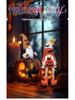 Halloweenová panenka trpaslíka s dlouhýma nohama a bez tváře se špičatým kloboukem - Kreativní přeshraniční dekorace