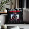Hot IIce Nine Killsing Cushion Cover Antidustmite Pillowcase Invisible Zipper Silky Short Plush Sofa Cushion Cover