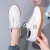 Spring Tai Chi Shoes for Women's Cow Leather Soft Beef Tendon Sole Martial Arts Shoes for Autumn Tai Chi Practice Shoes for Women's Sports Shoes