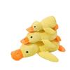 Plush Dog Toy Simulation Duck Interactive Squeaky Puppy Toy Clean Teeth Chew Bite-resistant Stuffy Dog Toy Accessories