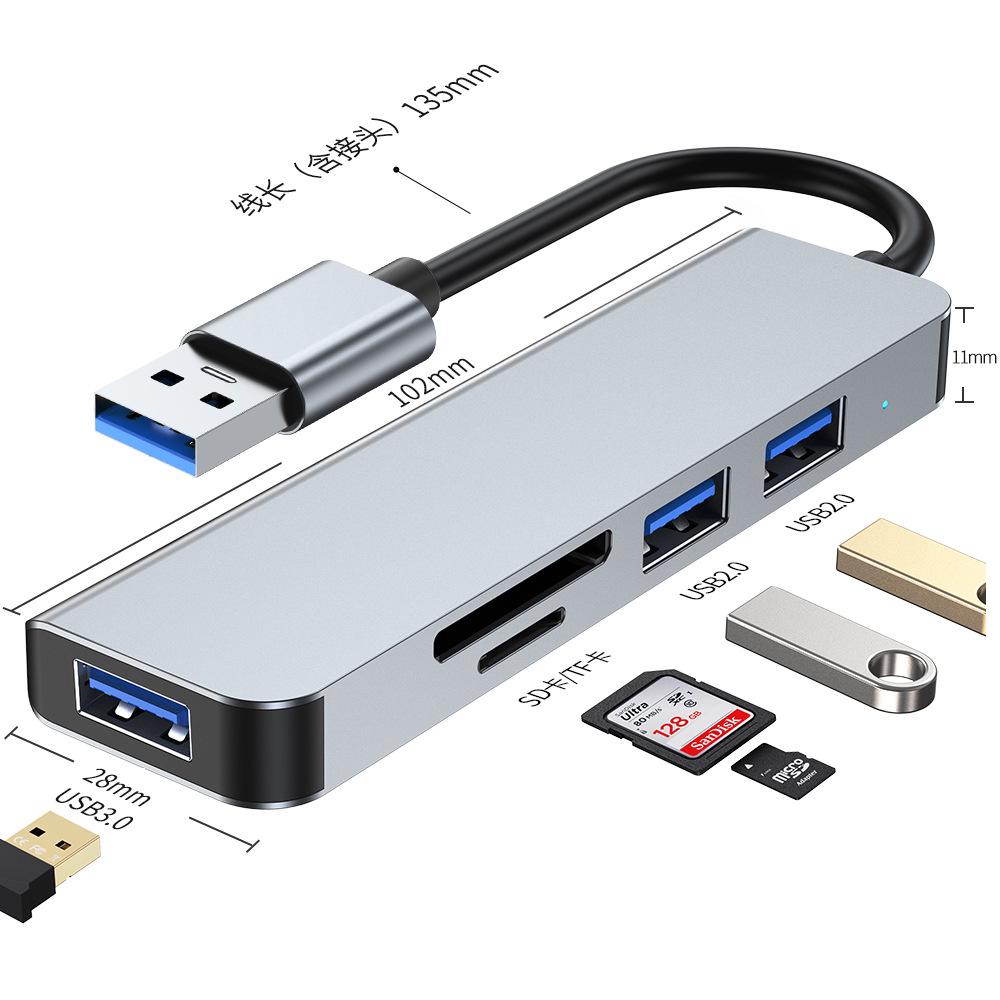 7-in-1 USB-C Docking Station: Multi-Interface Car-Mounted Hub for Laptops