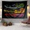 Guitar Collection Diversity Tapestry, Unique Design Tapestry, Wall Decor for Bedroom,Livingroom, Playroom,Heartwarming Fan Holiday Gifts