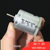 Міні-двигун постійного струму 360, 3-7,2 В, сильний магніт, високий крутний момент, вугільні щітки для DIY-моделей