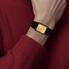 Casio YOUTH series-square three-hand simple and trendy retro small square watch quartz movement resin strap Japanese and Korean watch men's MQ-38-9A