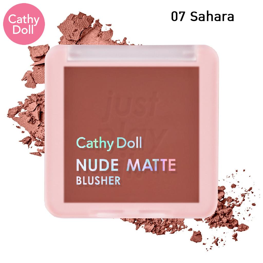 Karmart CATHY DOLL NUDE MATTE BLUSHER 6 G - Thai Cosmetic Make Up