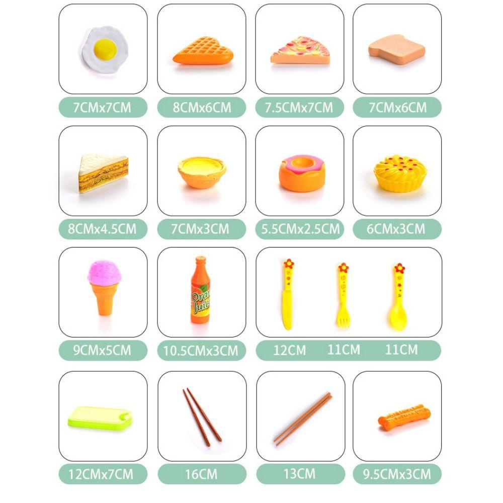 22/31/44/84PCS Miniature Steamer Buns Simulation Kitchen Toy Multicolor Chinese Breakfast Toy  Gift
