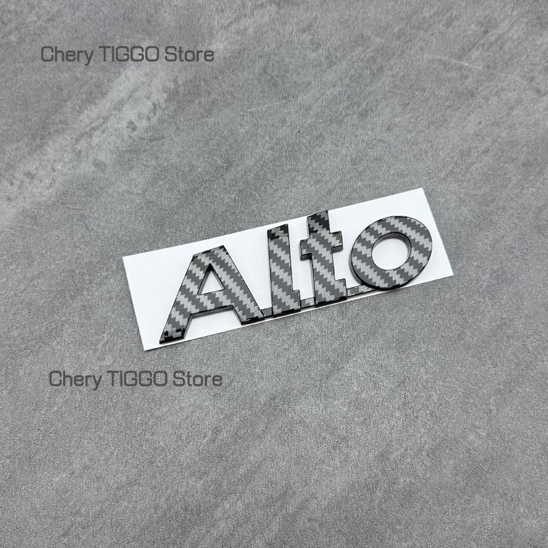 ABS 3D Trunk Badge Sticker For SWIFT ALTO S CROSS VITARA ALIVIO SX4 Emblem Letters Car Trunk Badge Accessories