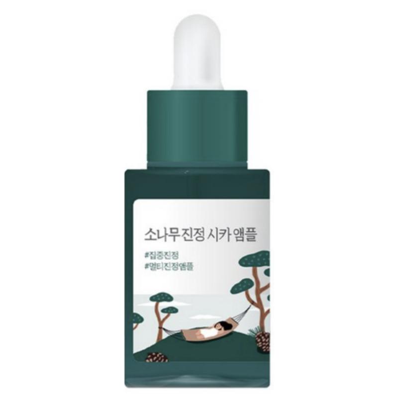 

Round Lab Pine Tree Cica Calming Ampoule – 30 ml / Soothing & Repairing Essence for Sensitive Skin