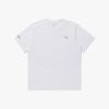 Diadora Basic Logo Performance Short Sleeve T-Shirt Off White