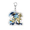 New Game Cookie Running Acrylic Fun Keychain Shadow Milk Pure Vanilla Cookie Pendant Keyrings Fans Gifts Bag Hanging Accessories