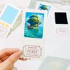 20Pcs Paper Film Ticket Root Bookmark Blank Reverse Film Movie Bookmark Photo Albums