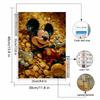 5D Diy Diamond Painting Mickey In The Pile of Gold Coins Full Drill Rhinestones Mosaic Embroidery Handmade Products Home Decor Gift