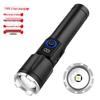 UOSU White Laser Zoom Rechargeable LED Flashlight
