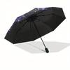 1pc Eyes of Providence Mandala DesignUmbrella with Plastic Handle,Suitable for All Seasons Home Travel Outdoor UmbrellaB1573