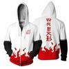 Naruto 4. Hokage Minato Nadruk Anime Bluza z kapturem na zamek Cosplay dla Mężczyzn Kobiet Miękka Wygodna Luźna Codzienna Jesień Zima Streetwear