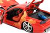 Jada TOYS JADA TOYS Mini Car Size ORANGE MAZDA Fast Furious 1/24 FAST&FURIOUS JULIUS'S RX-7 &