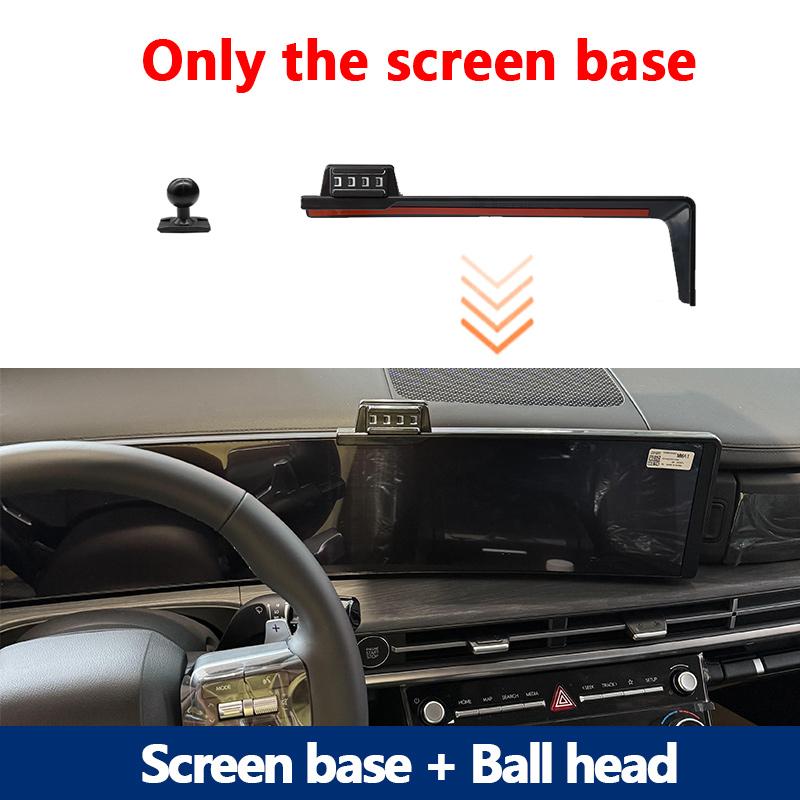 12.3 inch For Hyundai Santa Fe MX5 MK5 2024 2025 2026 Car Display Screen Phone Holder Adjustable Support Mount Auto Accessories