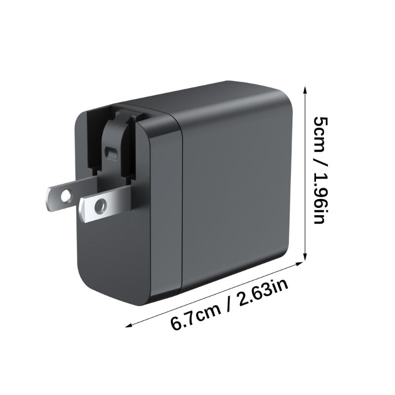 Fast Charging Adapter Gaming Accessory 60W Charging Power Dock for NS2 Portable TV Docking Station Support 4K@60Hz