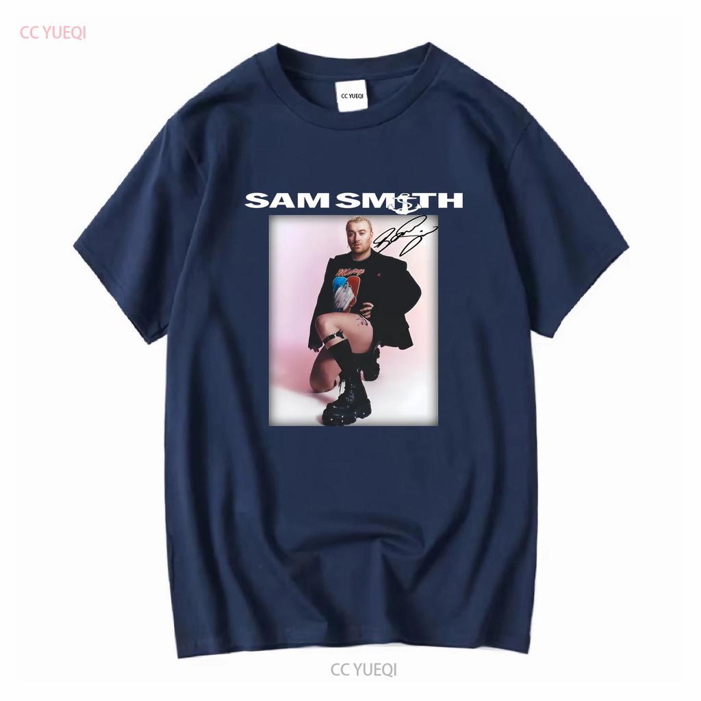New Hot Sam Smith Country Music T Shirt Unisex All Size Black Ne1871 Vintage Washed Casual Slightly Stretched Streetwear