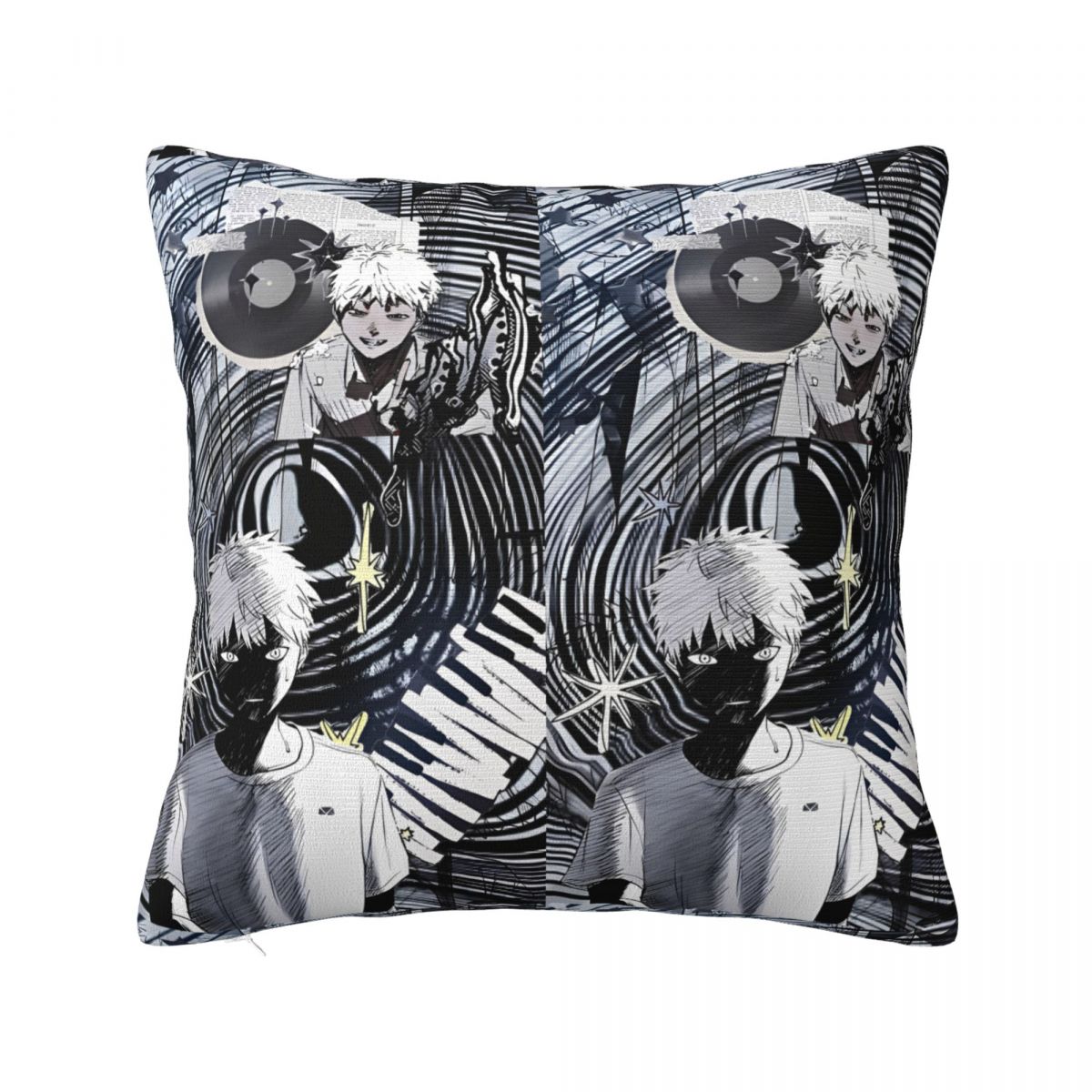 

Perfect Copy Indou Hikaru Square Pillow Case The Summer Hikaru Died Cushion Cover Zipper Decorative Pillowcase for Seat 30x30cm 12x12in