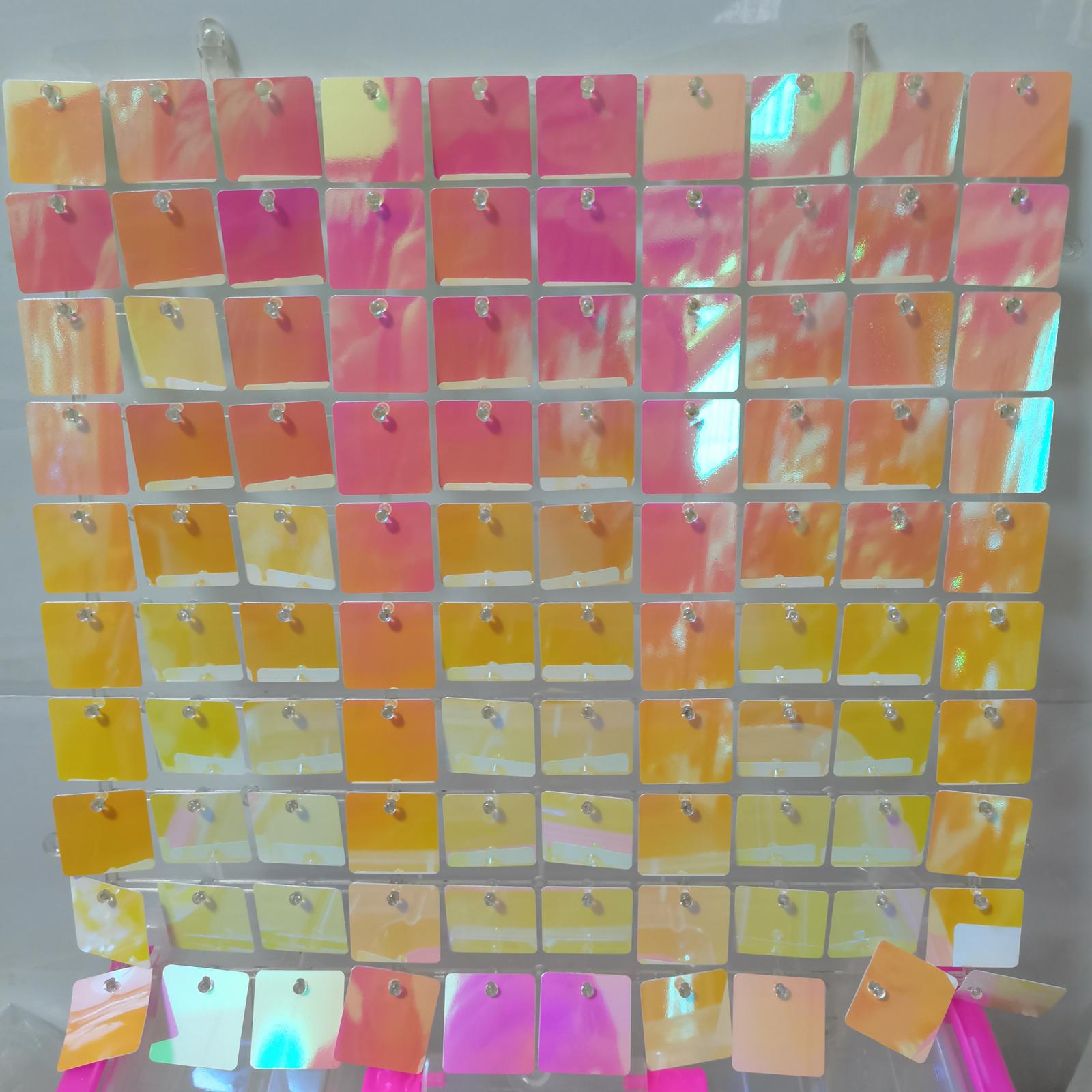 1/6 шт. квадратный блестящий настенный фон с блестками панели блестящий фотофон фон для украшения свадьбы дня рождения 1PCS