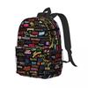 Broadway Musicals Backpacks Teenager Bookbag Casual Children School Bags Travel Rucksack Shoulder Bag Large Capacity