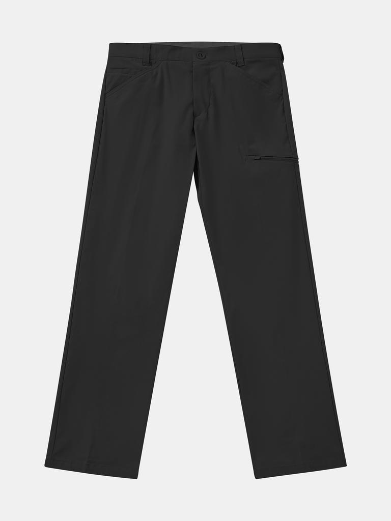 IKALOOK Spring/Autumn Plus Size Stretch Work Pants Dpt110