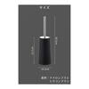 ideamall Toilet Cleaning Toilet Brush Toilet Cleaning Tools Cleaning Supplies Stylish Compact Black (Silicone Brush)